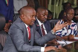 File image of Interior CS Kithure Kindiki.